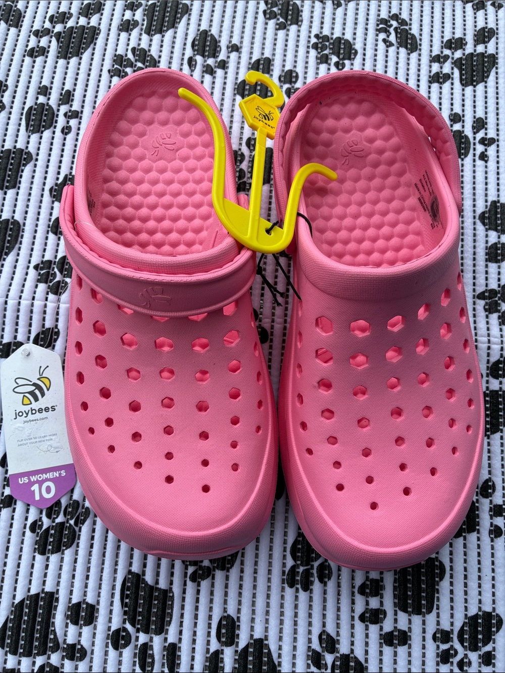 Joybees slip on shoes Joe Bees Pink men’s 8 / women’s 10  NWT